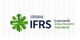 IFRSサステナビリティ開示基準ロゴ